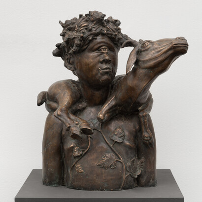 Lorena Guzmán, Pequeño onironauta reincidente, 2022. Courtesy of Vasari Gallery