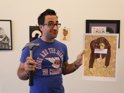 Jensen Karp, co-author of the podcast "Get up on this"