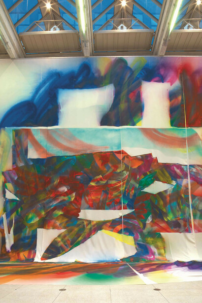 Katharina Grosse. Courtesy of National Gallery