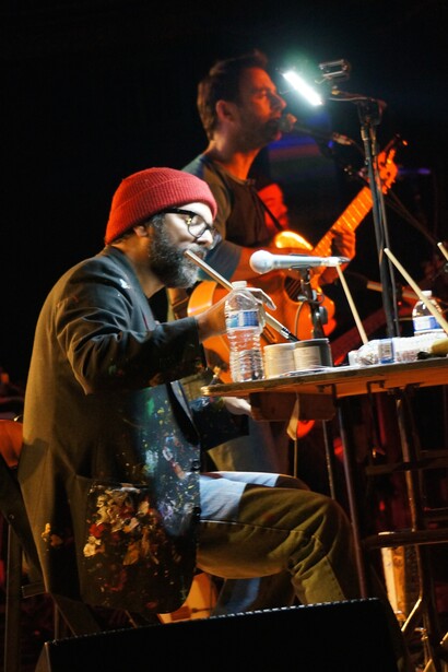 Kevin Johansen y Liniers, Foto: Catalina María Johnson  