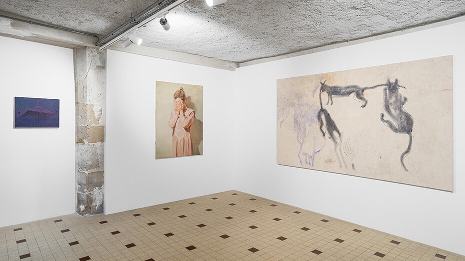 Various artists, Silent threads, resounding Kosova, exhibition view. Courtesy of Galleria Continua