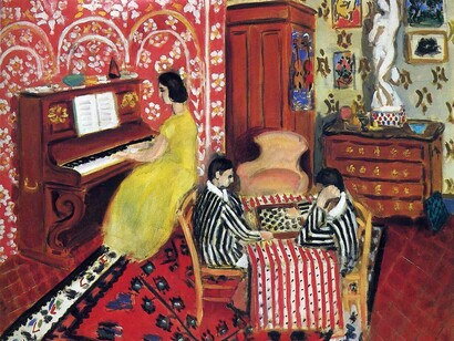 Henri Matisse. Pianist and Checker Players