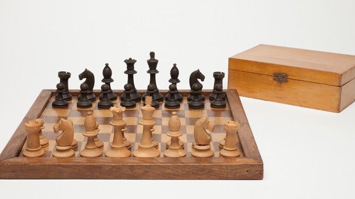 Featured Chess Sets 2017. Courtesy of World Chess Hall of Fame 
