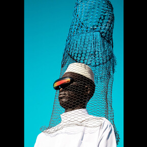 Chelsea Odufu, Moved By Spirit 1, 2021, 100x150 cm. Courtesy the artist and Leila Heller Gallery