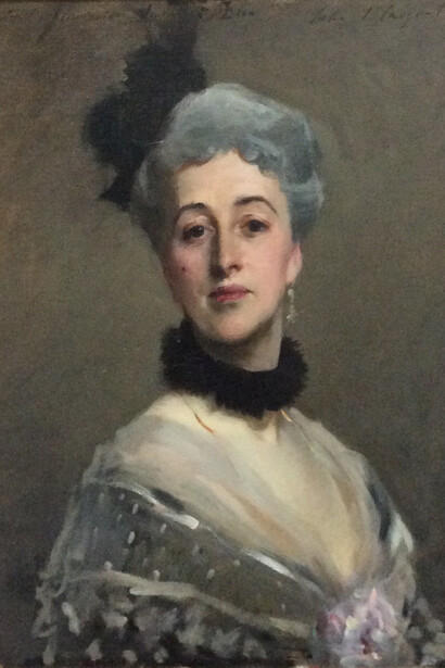 John Singer Sargent, Princess de Beaumont, olio su tela, cm 65,5x50,5