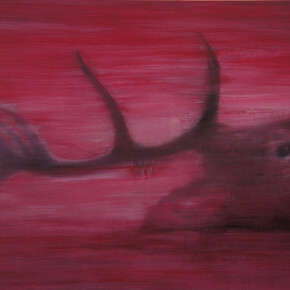 Guy Oberson, Sacrifice, huile sur toile, 120 x 170 cm, 2012, Courtesy Galerie Eric Mouchet