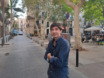 Paco Cerdà en Barcelona, España. Foto: Joan Simó