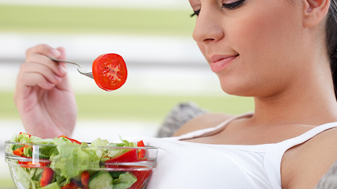Comer con calma y disfrutando de los alimentos