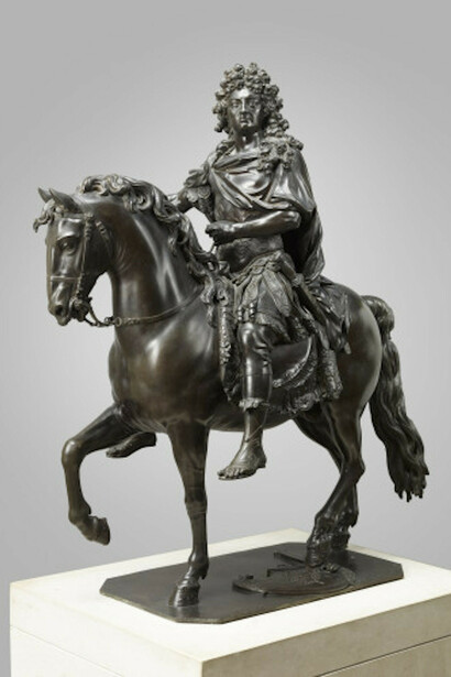 Girardon Louis XIV a cheval. Courtesy of Musee du Louvre