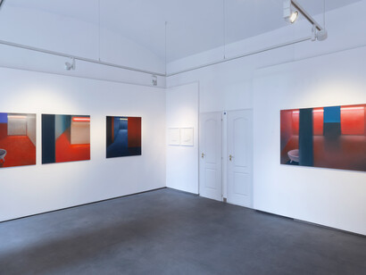 Sóváradi Valéria, Shadow weaver, exhibition view. Courtesy of Tobe Gallery