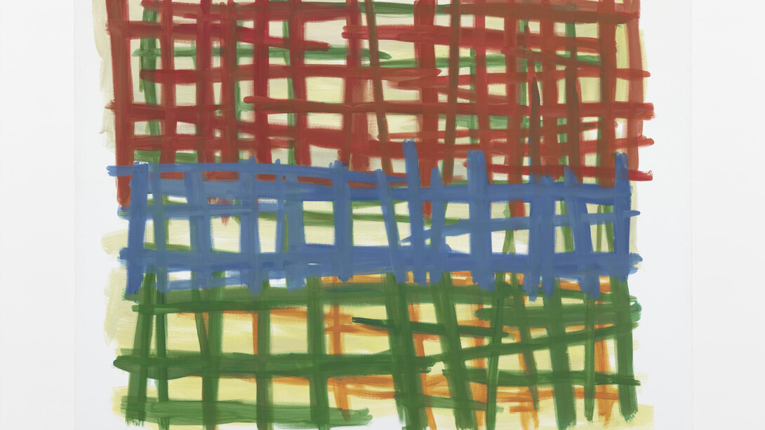 Günther Förg, Untitled, 2006, Acrylic on Canvas, 200 x 240 cm, Courtesy of Günther Förg Estate and Almine Rech Gallery