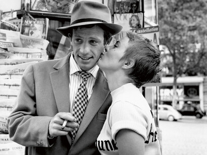 Raymond Cauchetier, Bout de Souffle (Champs Elysees), (Jean-Luc Godard), 1959. Copyright Raymond Cauchetier, courtesy James Hyman Gallery, London