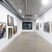 Veronika Rónaiová, Time spiral, exhibition view. Courtesy of White&Weiss Gallery