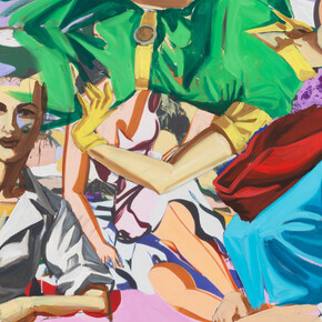 David Salle, Space suit, 2025. Courtesy of Vito Schnabel Gallery