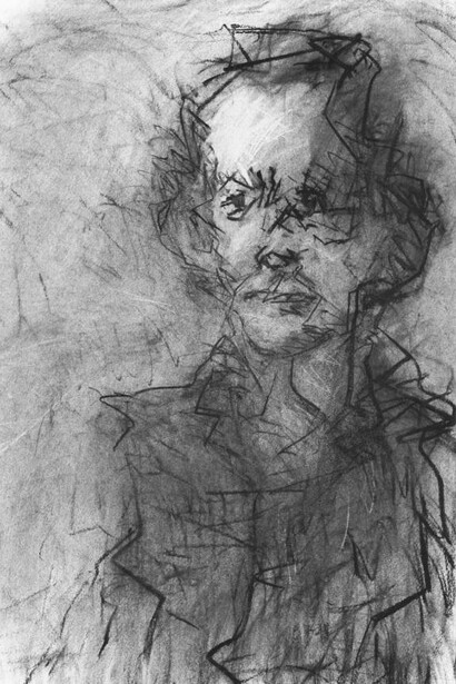 Portrait of Norman McBeath I, 9 November 2015 – 14 November 2017
Audrey Grant
Charcoal on ARCHES® 'Not' watercolour paper,
© Audrey Grant