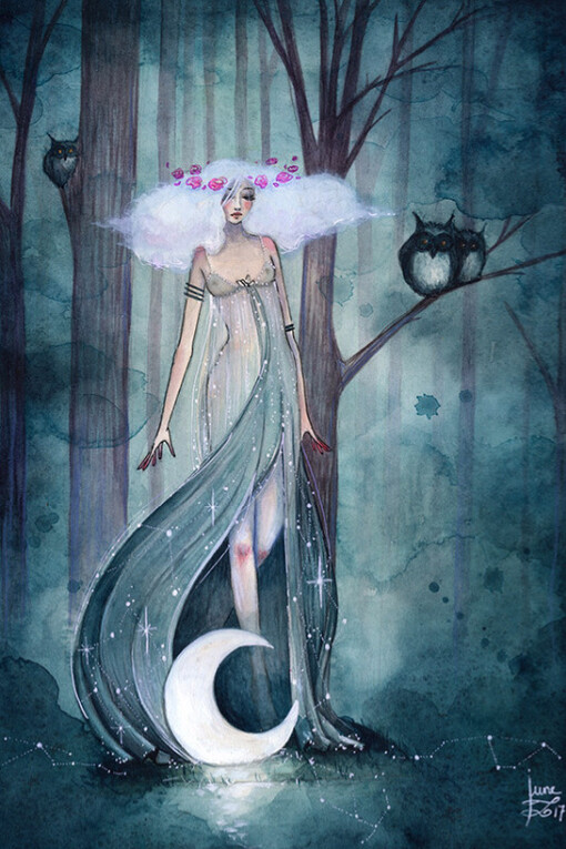 Into the Woods II. Courtesy of Haven Gallery 