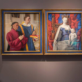 Jean Fouquet. The Melun Diptych. Courtesy of Gemäldegalerie