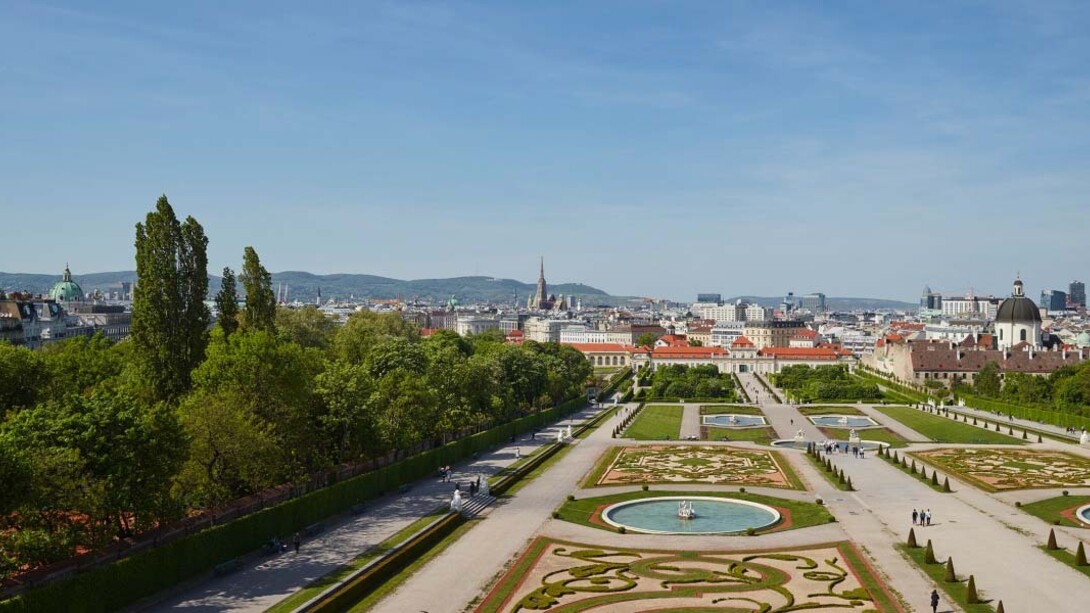 Canaletto view. Courtesy of Lower Belvedere