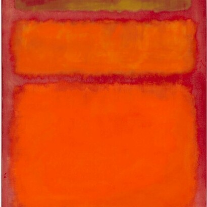 Mark Rothko, Orange, Red, Yellow