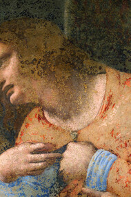 Leonardo Da Vinci, Cenacolo, dettaglio