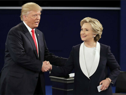 Debate electoral entre Trump y Clinton