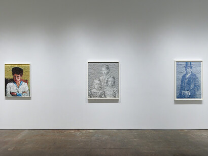 Crossing-over, Exhibition view. Courtesy of Yossi Milo Gallery