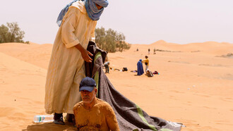 Sand baths