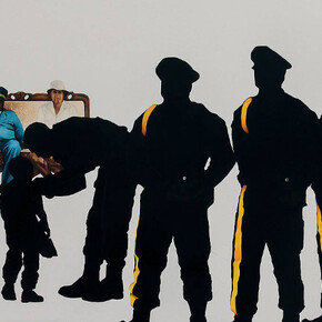 Meleko Mokgosi. Courtesy of Hammer Museum