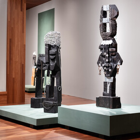 Leilah Babirye, We have a history, exhibition view. Courtesy of Fine Arts Museums