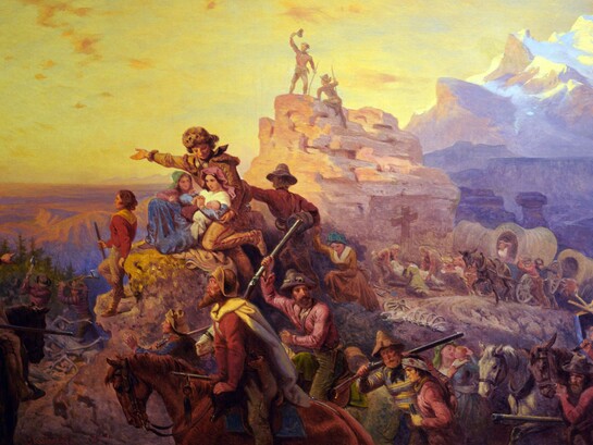 Emanuel Leutze, Westward the Course of Empire Takes Its Way, 1861