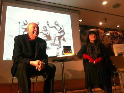 Ira Rubini con Dario Fo