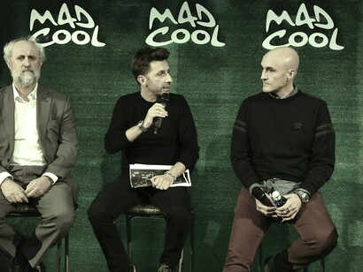 Farruco Castromán, codirector del festival junto a Javier Arnáiz, en la presentación de Mad Cool 2019
