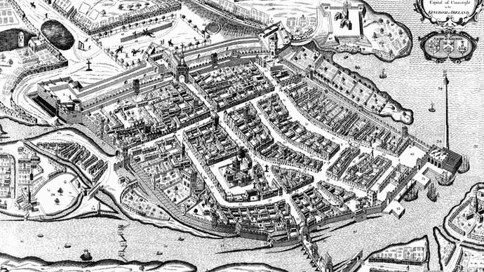 Medieval Galway: Galway Within The Walls. Courtesy of Galway City Museum