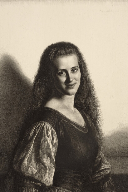 Gerald Brockhurst. Courtesy of The Fine Art Society