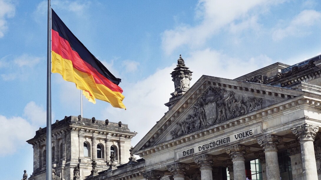 Platz der Republik, Berlin, Deutschland