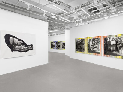 Yuki Onodera, Scatter points, exhibition view. Courtesy of Vanguard Gallery