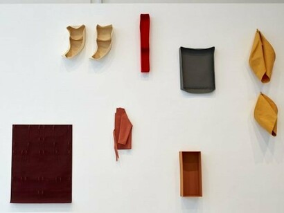 Franz Erhard Walther, Exhibition view. Courtesy of Museo Nacional Centro de Arte Reina Sofía