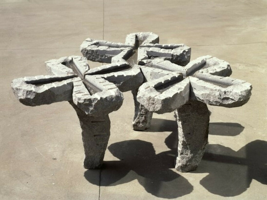 Ilan Averbuch, In the Garden, Exhibition view. Courtesy of Nancy Hoffman Gallery