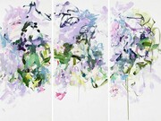 Yolanda Sanchez, Peace Piece, Oil on canvas, 70 x 96 in. 2014