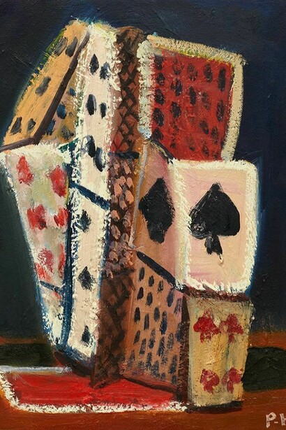 Paul Housley, Nightgames, 2013, oil on canvas, Copyright the Artist, Photographs courtesy of Belmacz