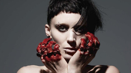 La actriz Rooney Mara como Lisbeth Salander, la protagonista de la saga Millennium
