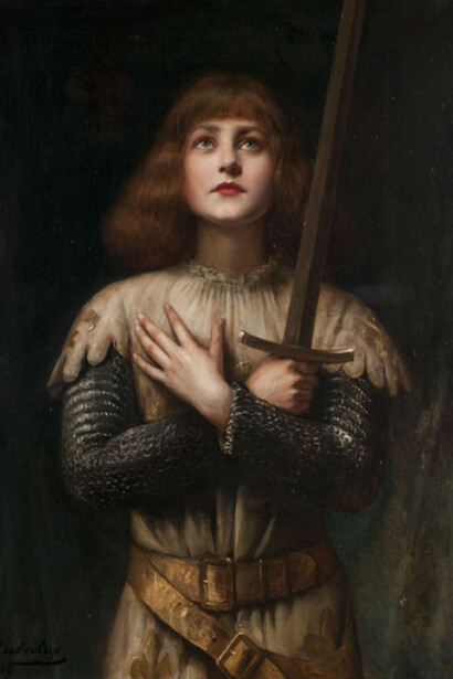 Jeanne d'Arc (1412-1431) según Paul Antoine de la Boulaye (1909)