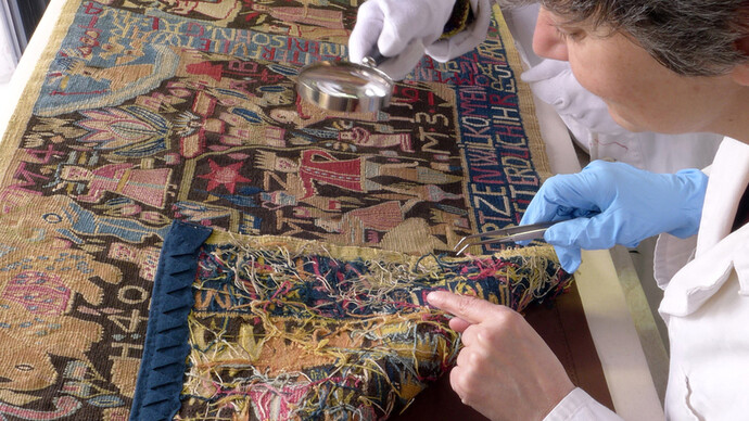 Anna Weaves Reformation. Courtesy of Museum Europäischer Kulturen