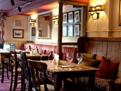 The interior of a restaurant