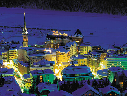 St. Moritz is one of the most famous winter resorts of the world