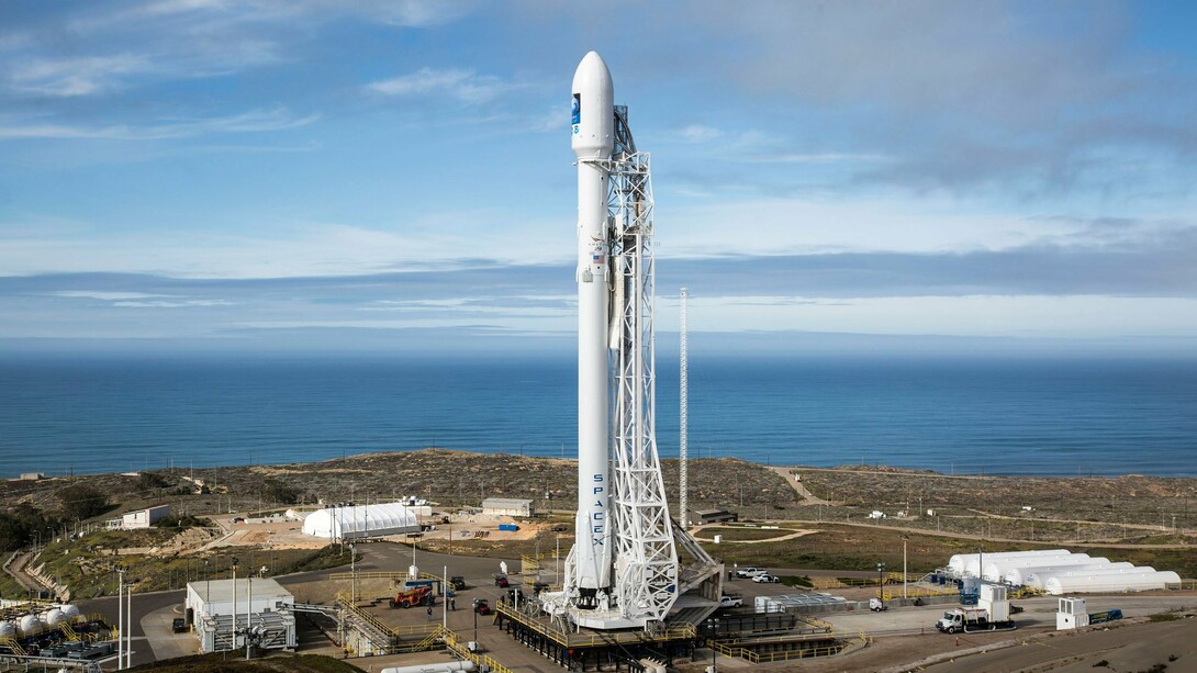 A SpaceX launch vehicle ready for flight, representing investor expectations for future innovation