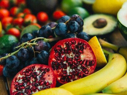 A variety of fruits, a crucial aspect of the recovery process since dietary nutrient recommendations support what the body needs to heal itself effectively