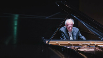 Maurizio Pollini al Teatro del Maggio Musicale Fiorentino, foto Michele Monasta
