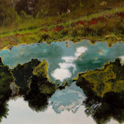 Angela West, It might last the summer and be gone by fall, 2024. Courtesy of Jackson Fine Art 