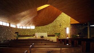 Oratorio de San Felipe Neri. Interior del Templo. Foto: Escario Arquitectos